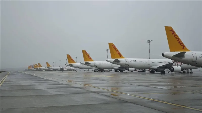 Pegasus отмени 76 полета в двете посоки поради лоши метеорологични условия